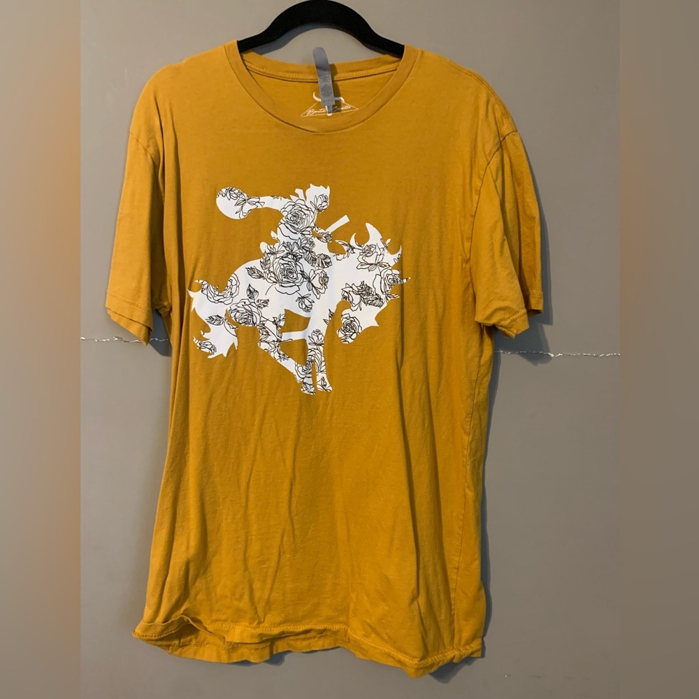 Bronco Rider Graphic Tee Size Large